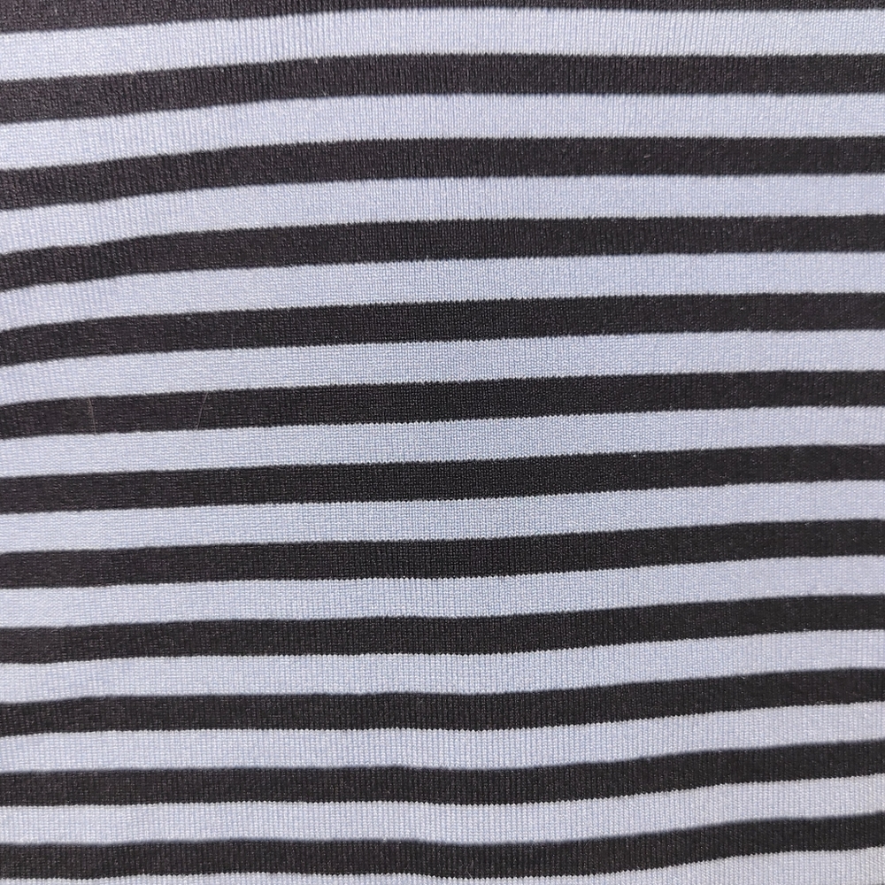 Lululemon Striped Power Y Tank Top Spaghetti Strap Blueish-Purpleish/Black Sz 6 - Picture 12 of 15